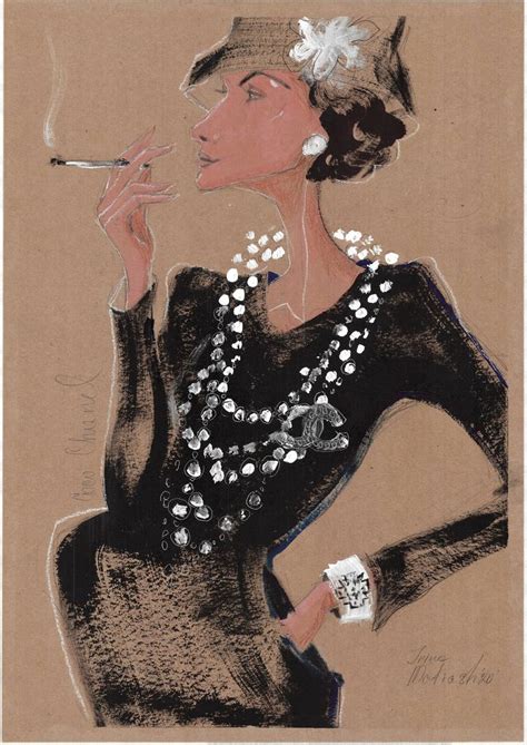 coco chanel painting